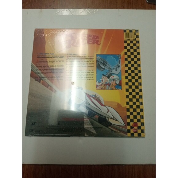 Speed Racer The Original Tv Classics 1,2 laserdisc new - Picture 3 of 3
